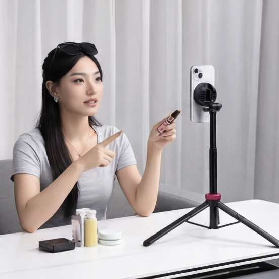 Vloggy Pro Max • Trépied magnétique pour iPhone