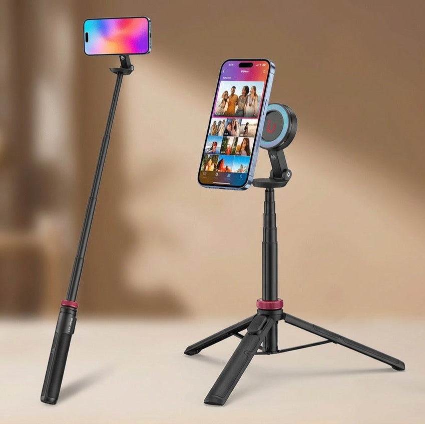 Vloggy Pro Max • Trépied magnétique pour iPhone