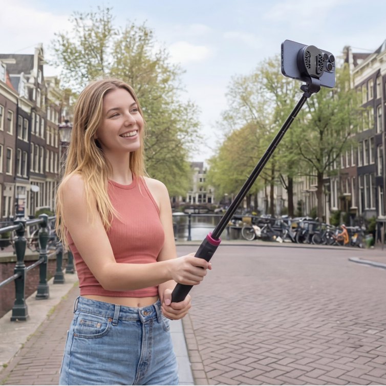 Vloggy Pro Max • Trépied magnétique pour iPhone